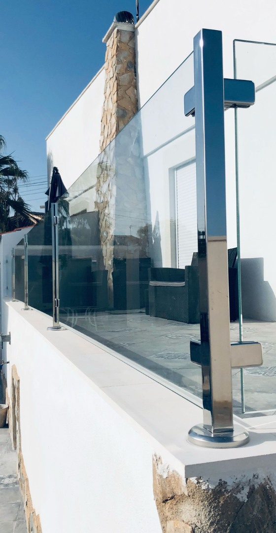 Balaustradas de Cristal y Barandillas en la Costa Blanca 2
