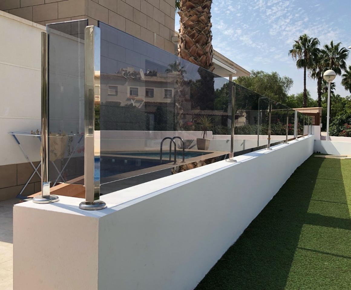 Balaustradas de cristal en la Costa Blanca 2
